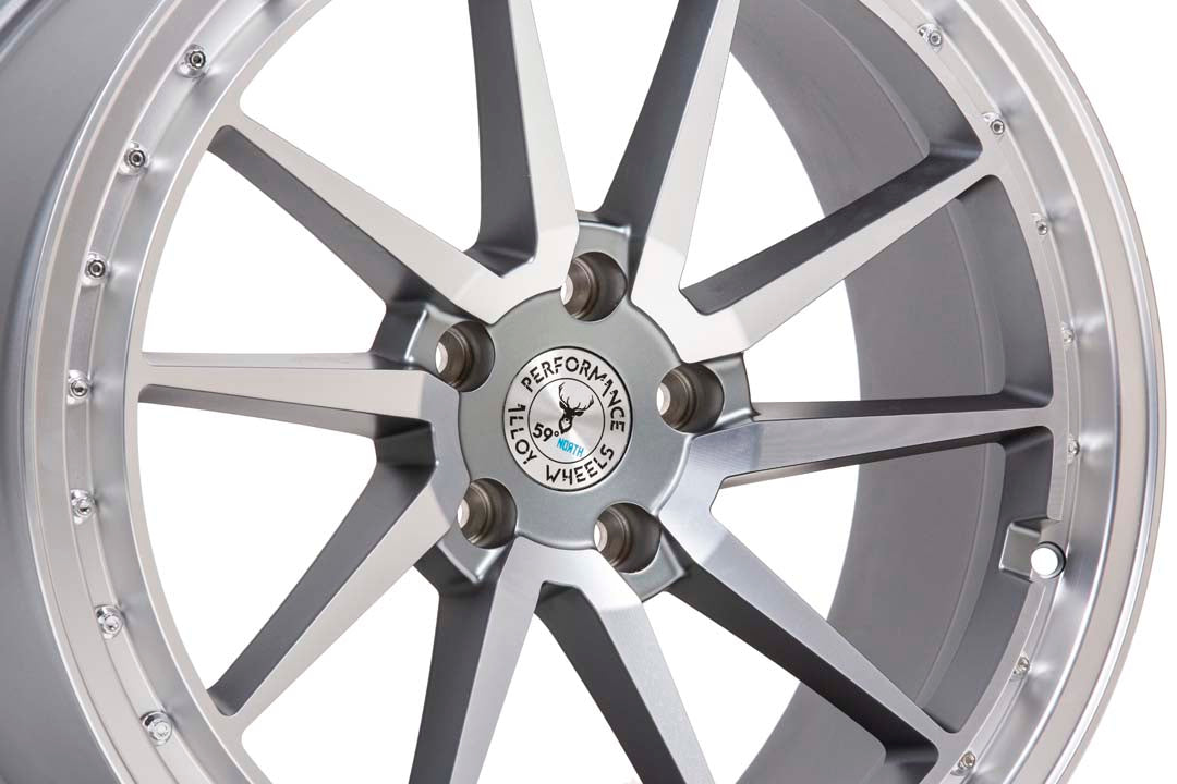 59North S-001 – Matte Gunmetal / Front Polish