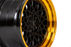 59North D-008 – Gloss Black / Gold Lip