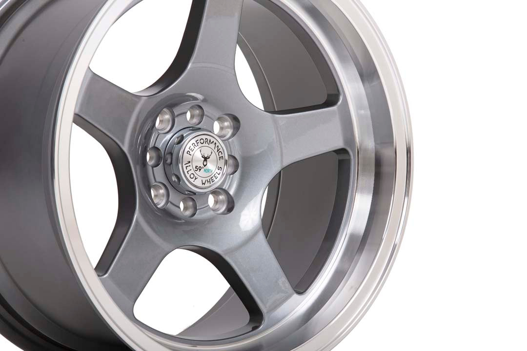 59North D-004 – Gloss Gunmetal / Polished