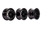 59North D-003 – Gloss Black / Gold Rivets