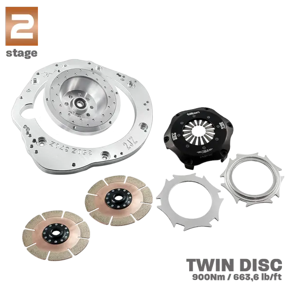 PMC RACE STAGE 2 Toyota JZ 1JZ 2JZ - Nissan 350Z Z33 370Z Z34 CD009 - 184mm / 7,25"