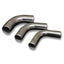 Aluminium elbow 75' 70mm, 30cm