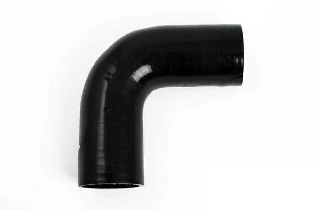 Silicone hose Black 90 Degree 0,25'' (6.5mm) Main image