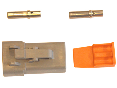 Connector 2-pin DTP series male Main image