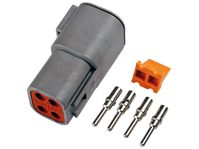 Connector 4-pin DTP series Female Main image