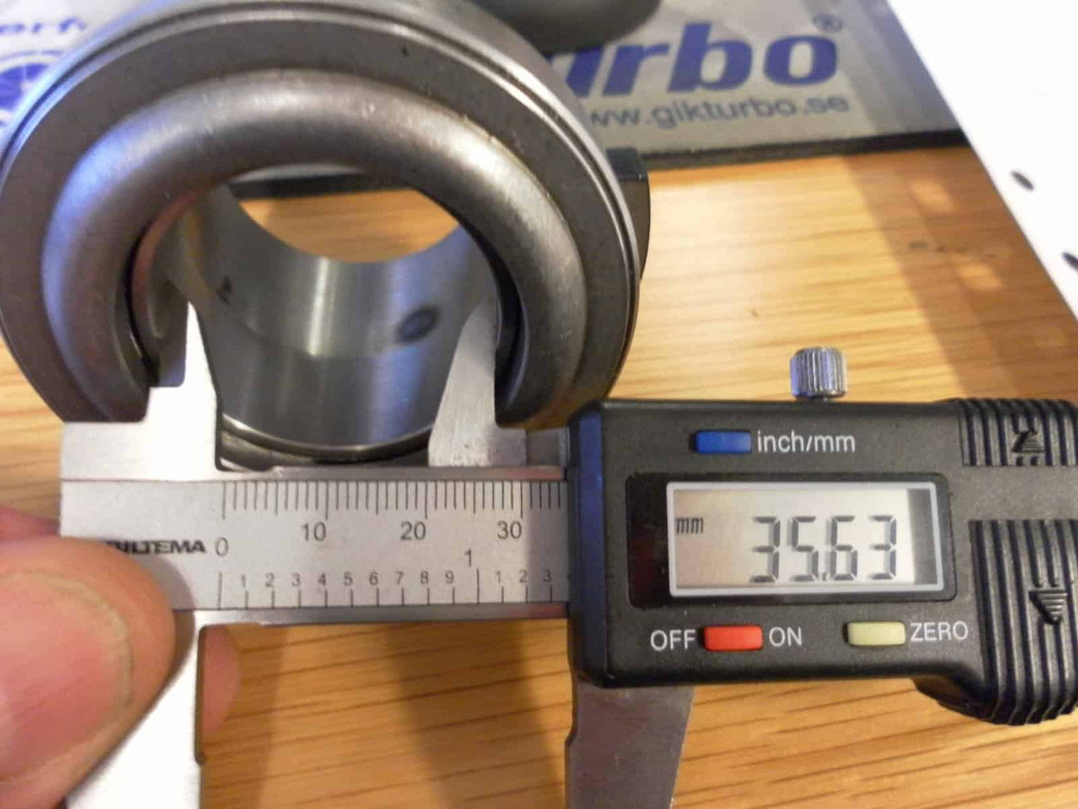 2-step HD release bearing BMW ZF with 35 mm axle for 184/200 mm Tenaci "performance" clutch