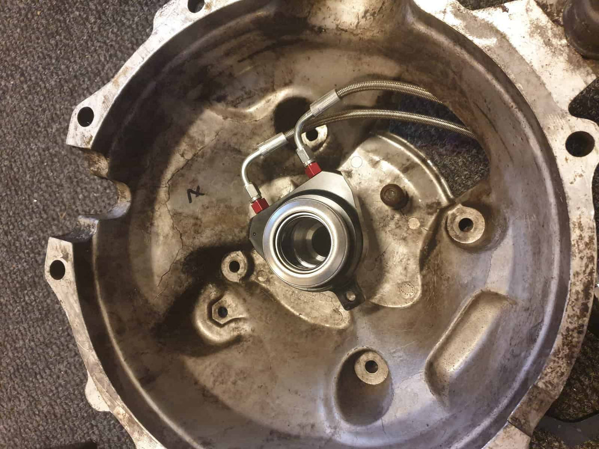 Tenaci adjustable hydraulic clutch release bearing kit 215-240 mm for Tenaci "black" and Sachs for Volvo redblock M45/46/47