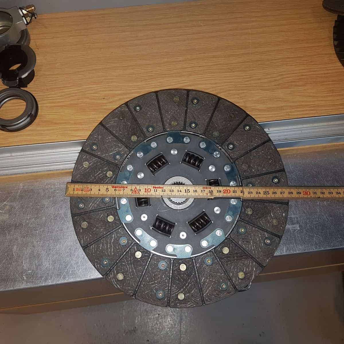 Tenaci clutch disc Organic 280 mm with hub and springs