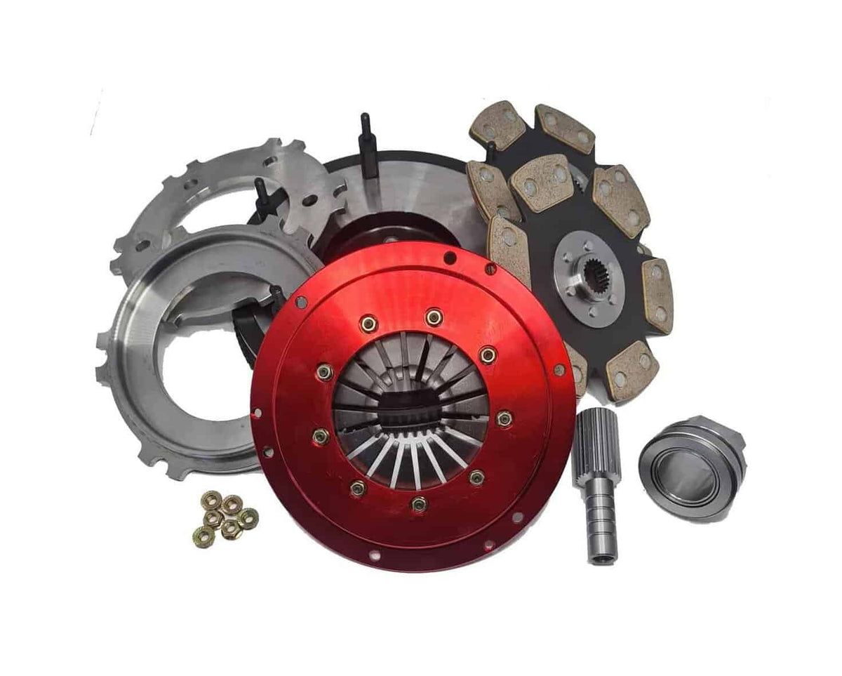 Tenaci "street" twin disc clutch kit 200 mm for BMW 335i - N54-N55 - 6 bolt