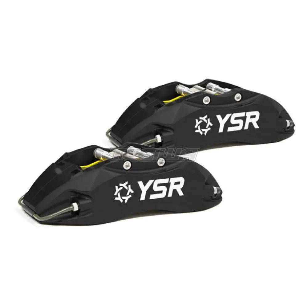 Yellow Speed Racing YSR 330mm Slotted Disc 6 Pot Front Big Brake Kit BBK YSCPF6b Honda Integra Type R DC5 01-06